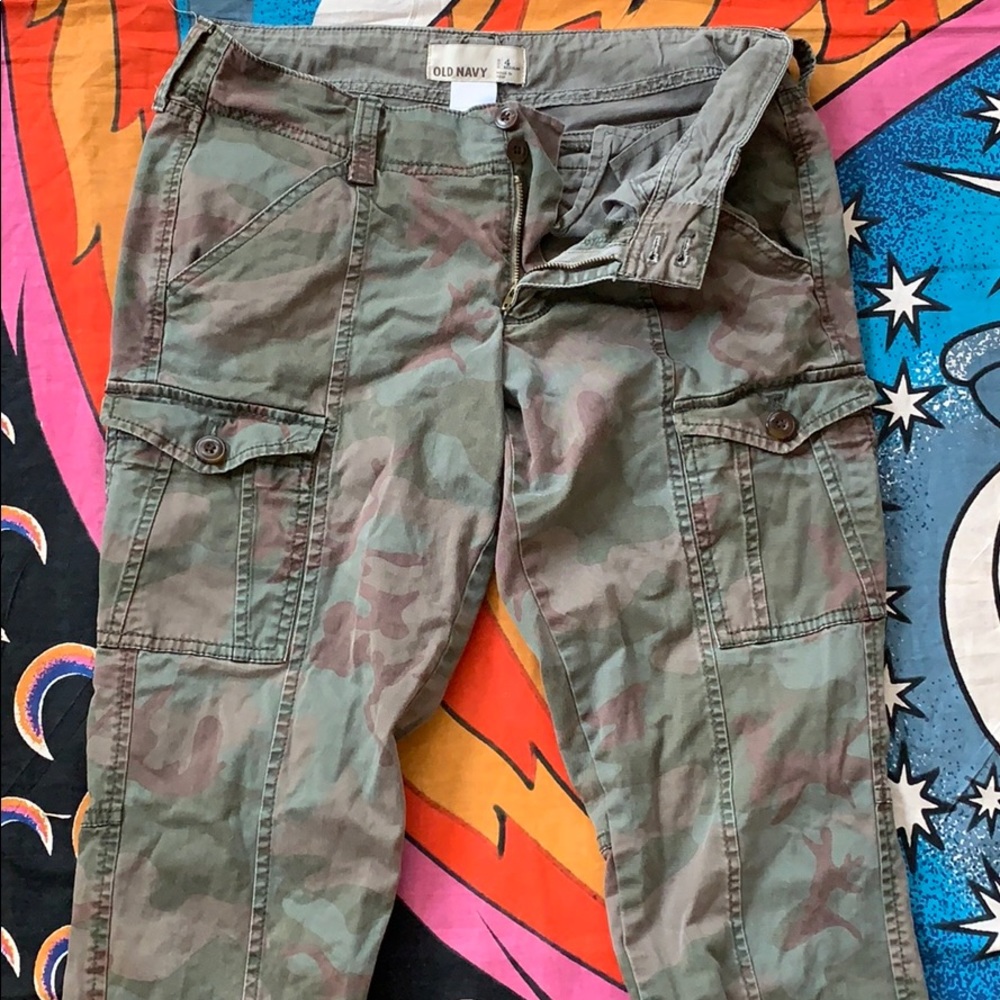 Old Navy Camo Cargo Pants